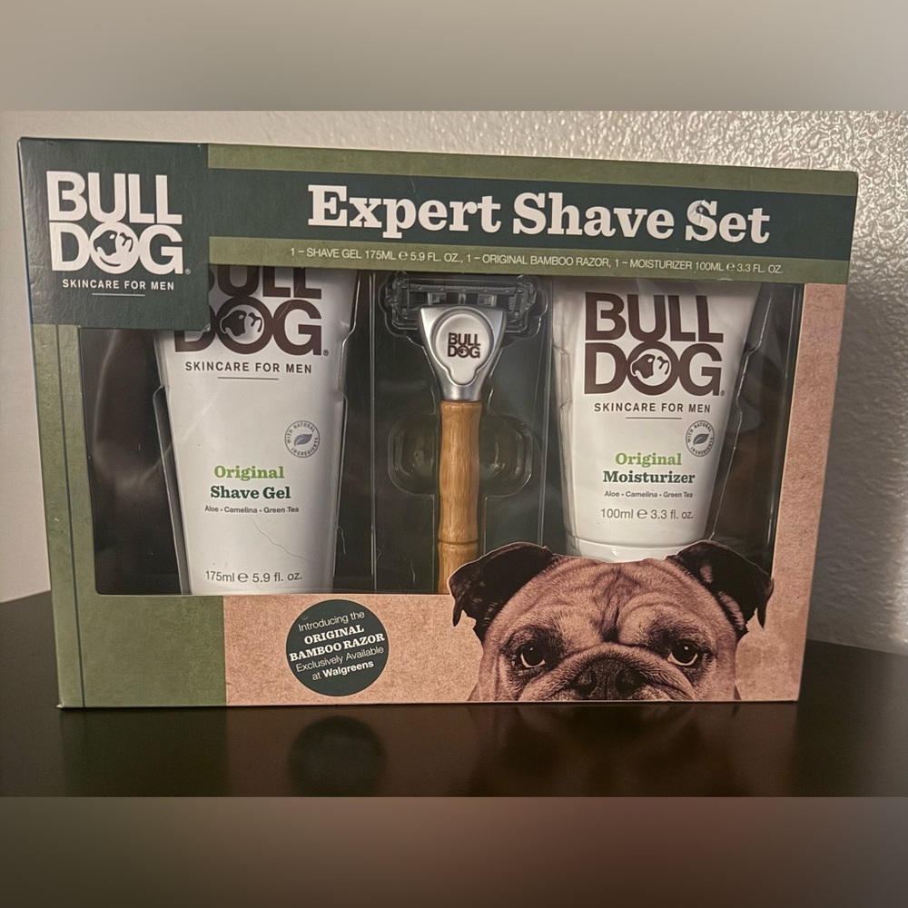 NEW Bulldog Skincare Expert Shave Set Mens Grooming Kit | Bamboo Gift Set - Picture 2 of 4